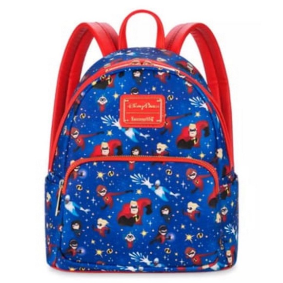 Disney‎ Pixar Incredibles Loungefly Backpack - Picture 1 of 6